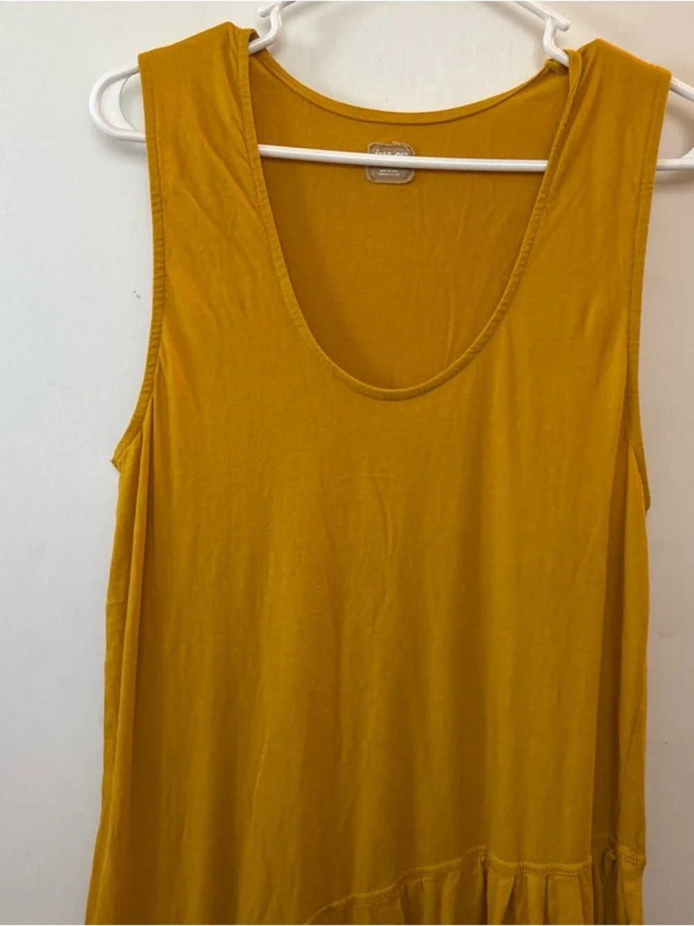Free People Monika Midi Dress Sleeveless Free Est Asymmetrical Mango Juice Sz XL